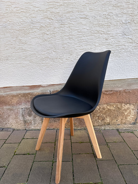 Stuhl Set 2er schwarz