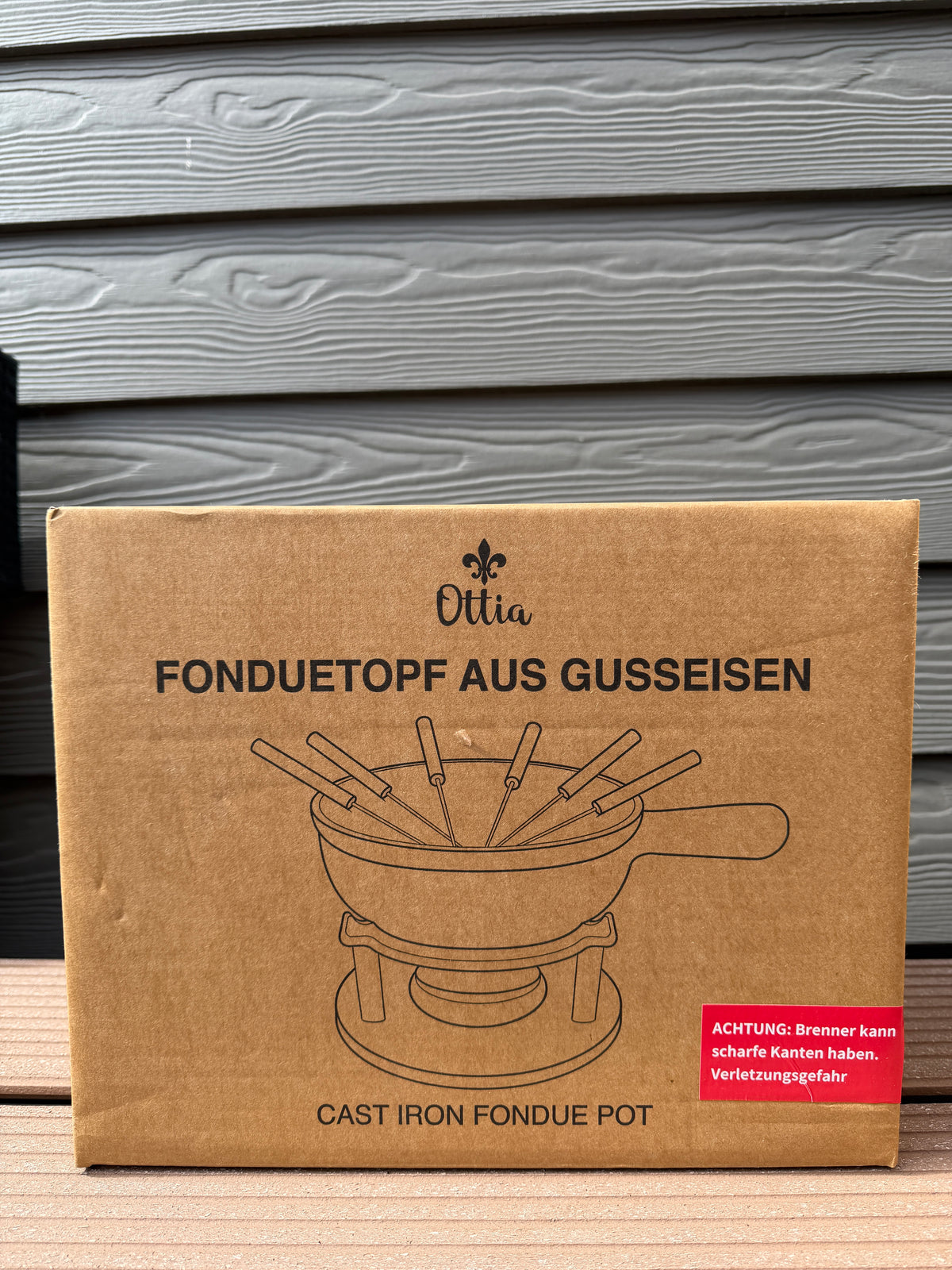 Gusseisen Fondue Ottia