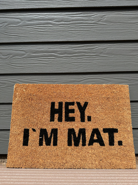 Fußmatte Relaxdays  "Hey I´m Mat"
