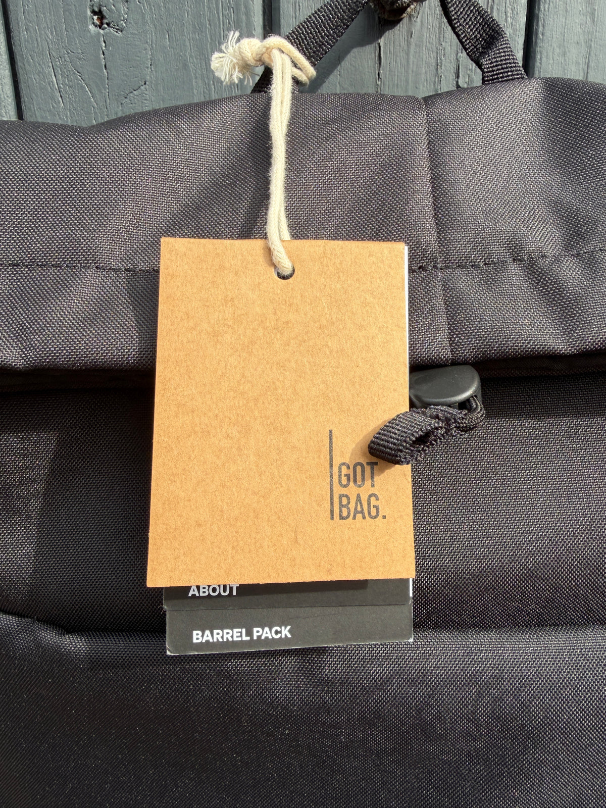 Rucksack Barrel Pack Got Bag