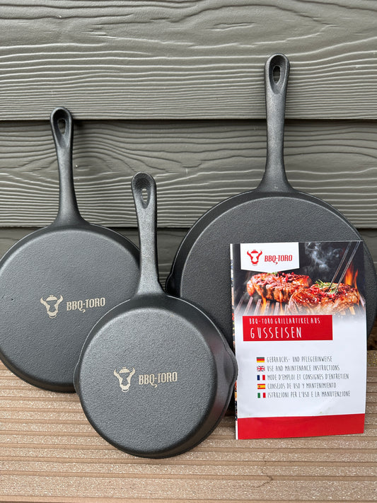 BBQ-Toro Gusseisen Set Brat & Steak Set