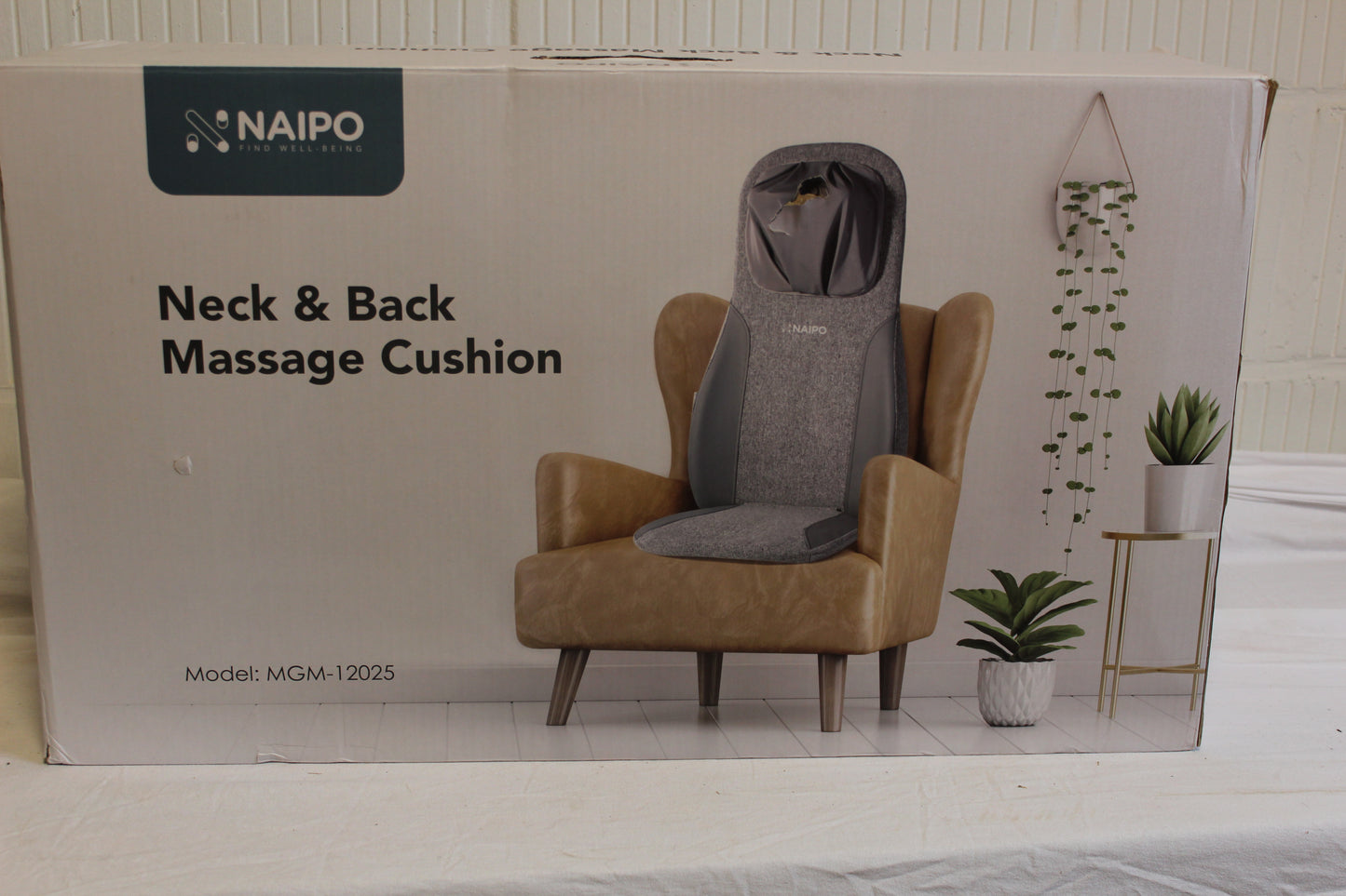 Massage Neck & Back Cushion Naipo