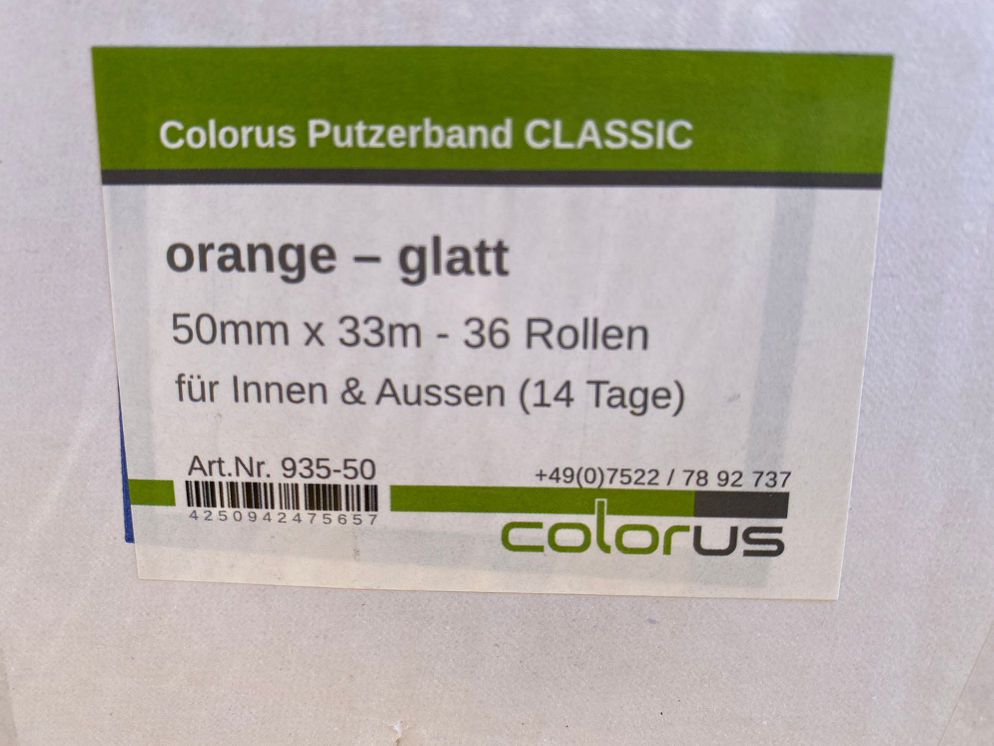 Colorus Putzband