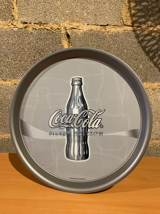 Coca Cola Tablett Silver Edition