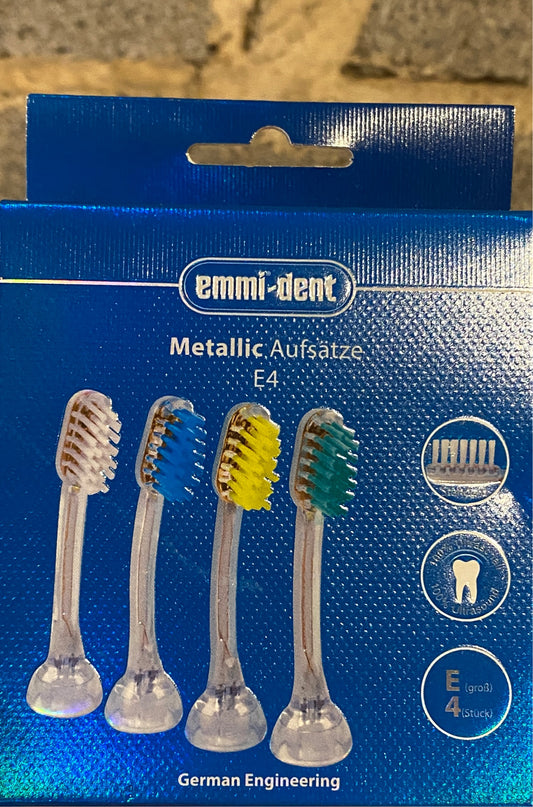 Bürstenkopf Aufsatz Metallic Emmi-Dent