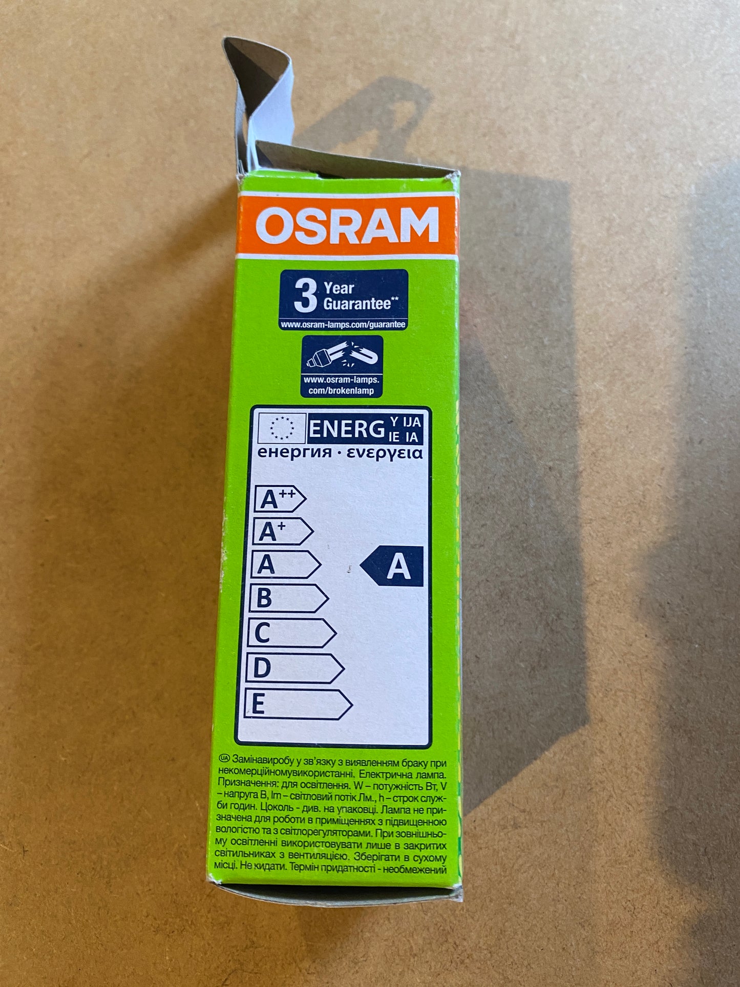 Glühbirne Osram