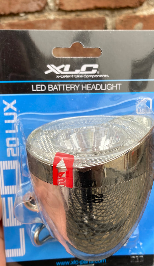 Fahrradlampe LED 20 Lux Batterie Lampen