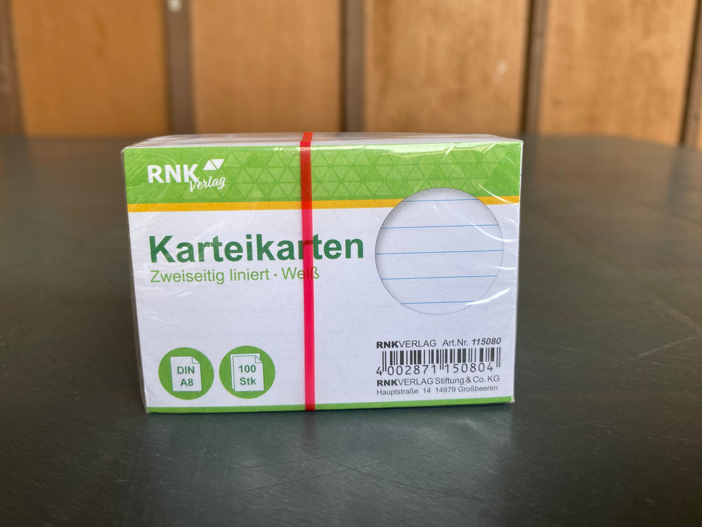 Karteikarten RNK