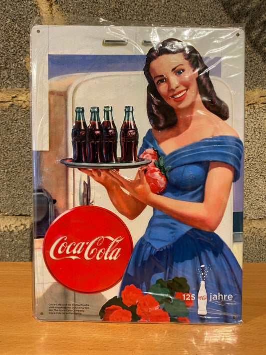 Blechschild Coca Cola