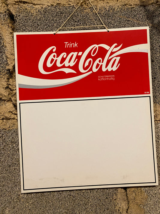 Schild Coca Cola